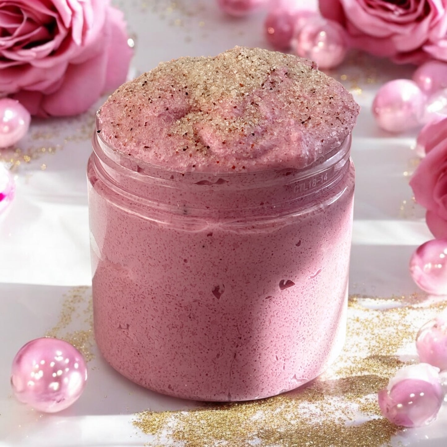 Whipped Body Scrub Pink Ruby