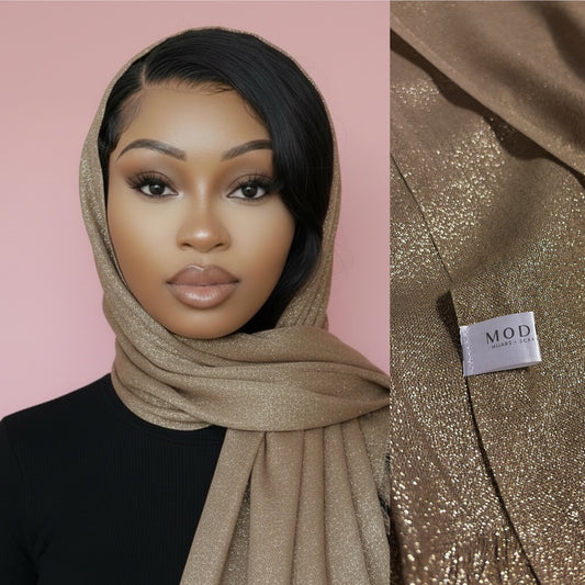 Brown Diamond Scarf